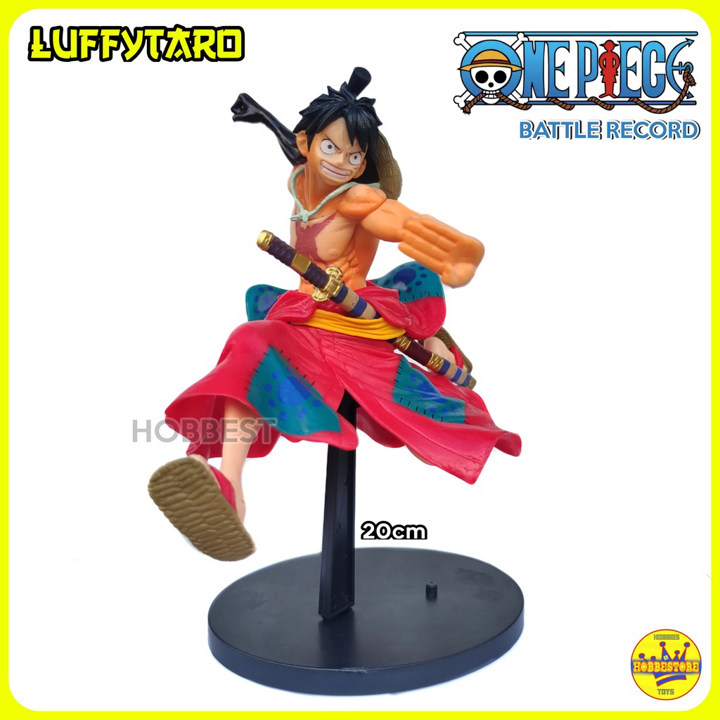 Jual Action Figure One Piece Battle Record Luffytaro Miniatur