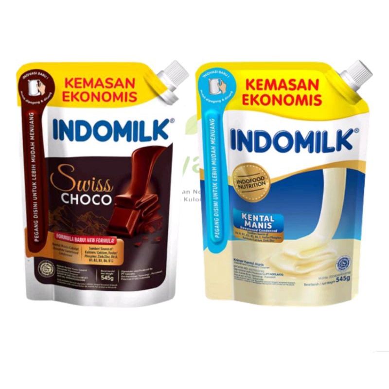 Jual Susu Kental Manis Skm Indomilk Pouch Putih Ml Shopee Indonesia