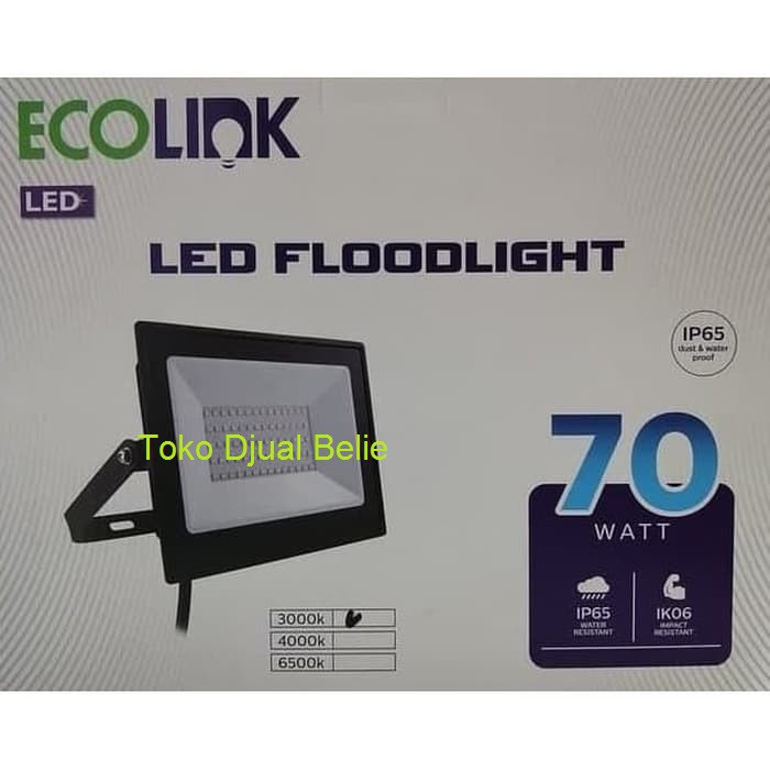 Jual Ecolink Fl W Led Floodlight K Or K Shopee Indonesia