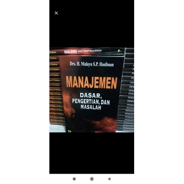 Jual BUKU MANAJEMEN DASAR PENGERTIAN DAN MASALAH Shopee Indonesia