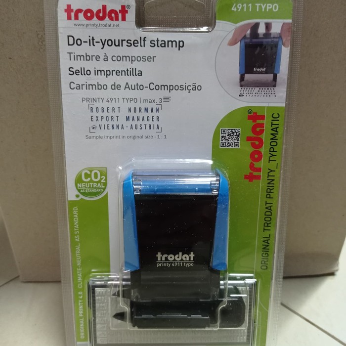 Jual Stempel Trodat Typomatic 4911 Original Shopee Indonesia