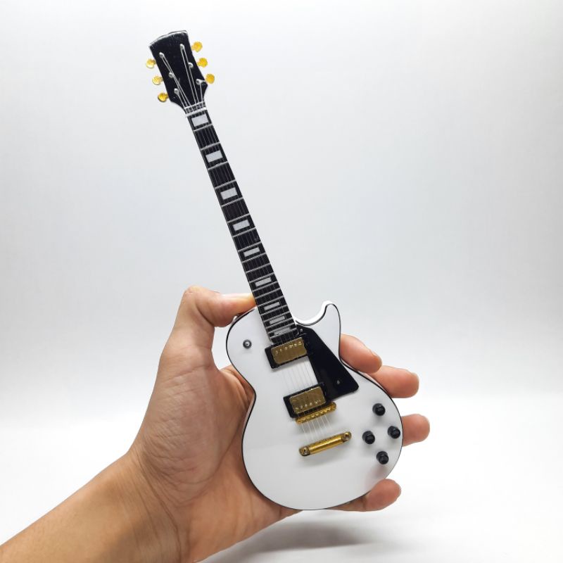 Jual Miniatur Gitar Gibson Lespaul BABA DAY6 Hiasan Rak Dinding