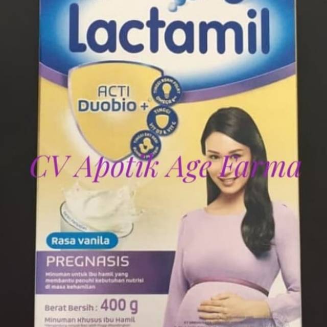 Jual Lactamil Pregnasis Vanilla 400 G Atau Gram Sarihusada Shopee