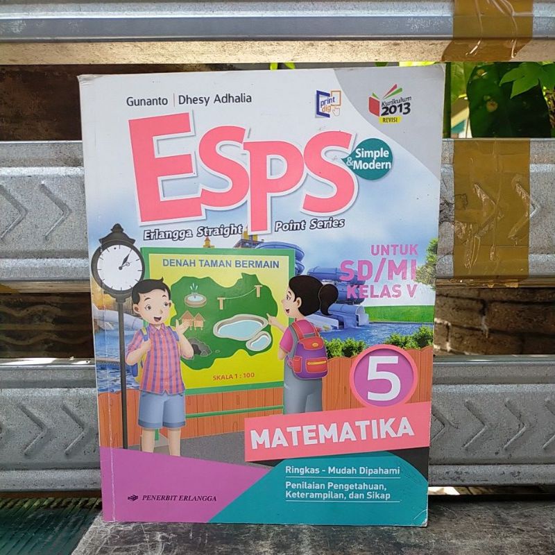 Jual Esps Matematika Untuk Kelas Sd Mi Bekas Original