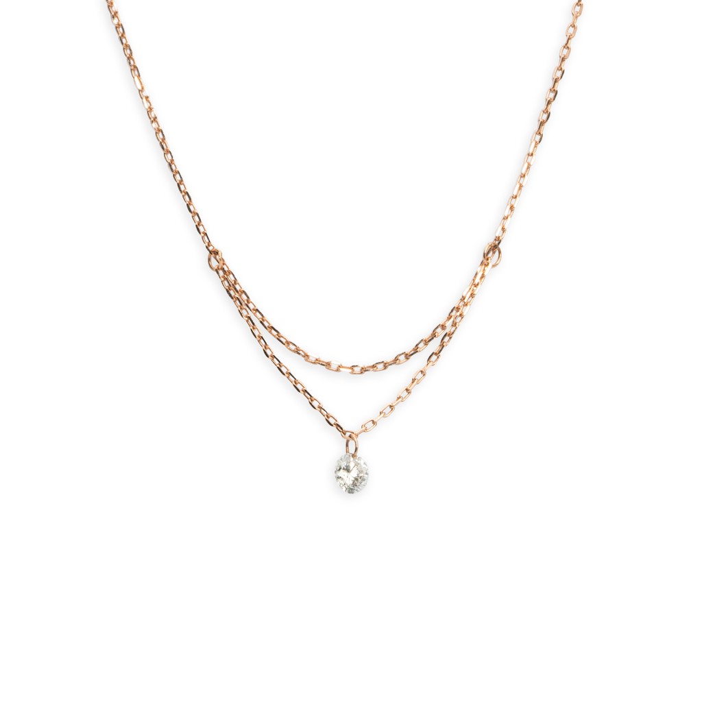 Jual ROUND NAKED DIAMOND PENDANT WITH LOCK Shopee Indonesia