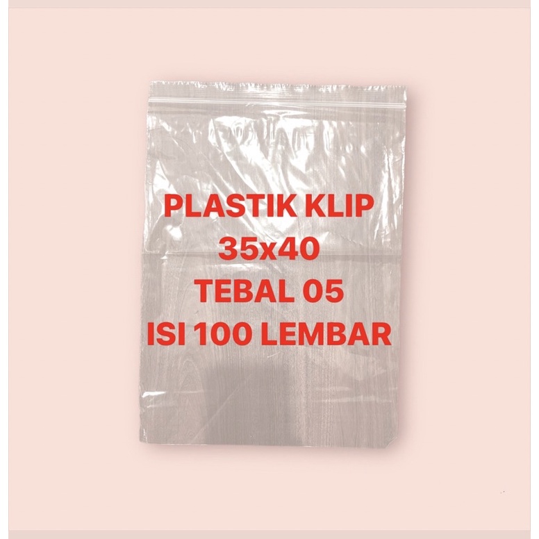 Jual Plastik Klip X Isi Lembar Ketebalan Premium Shopee