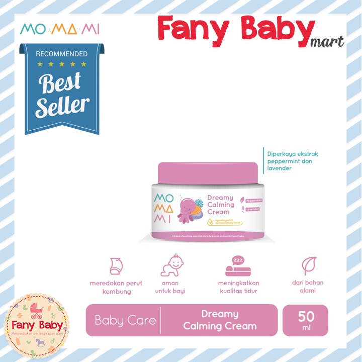 Jual MOMAMI DREAMY CALMING RUB CREAM 50GR MMM035 Shopee Indonesia