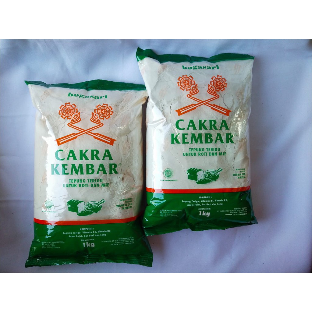 Jual TEPUNG CAKRA KEMBAR EKONOMIS 1KG Shopee Indonesia