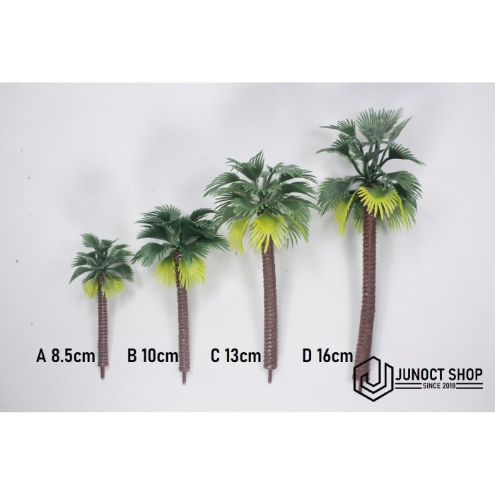 Jual Miniatur Maket Pohon Palm Kelapa Semua Skala 1 50 1 75 1 100 1