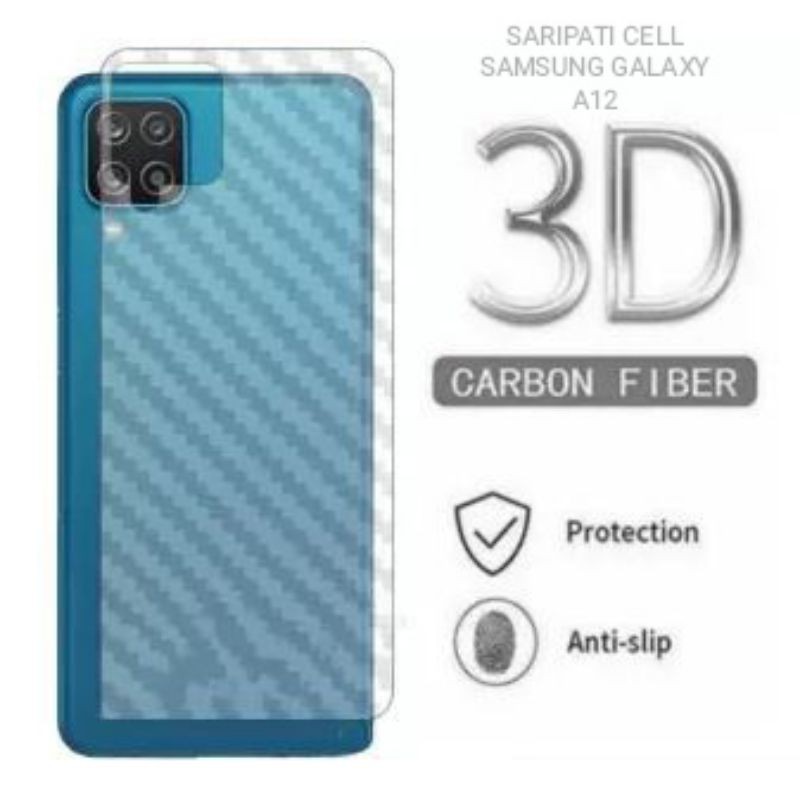 Jual SKIN CARBON STRIKER CARBON SAMSUNG GALAXY A12 Shopee Indonesia