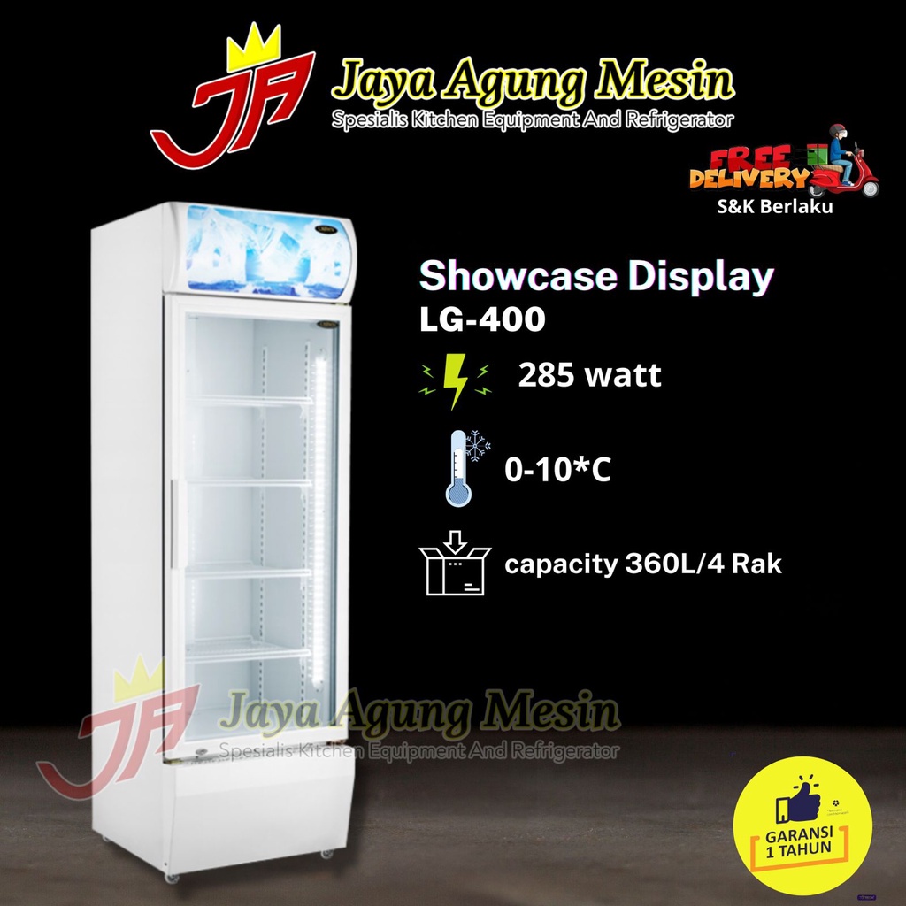 Jual Showcase Cooler Display Cooler Crown Horeca Lg Shopee Indonesia