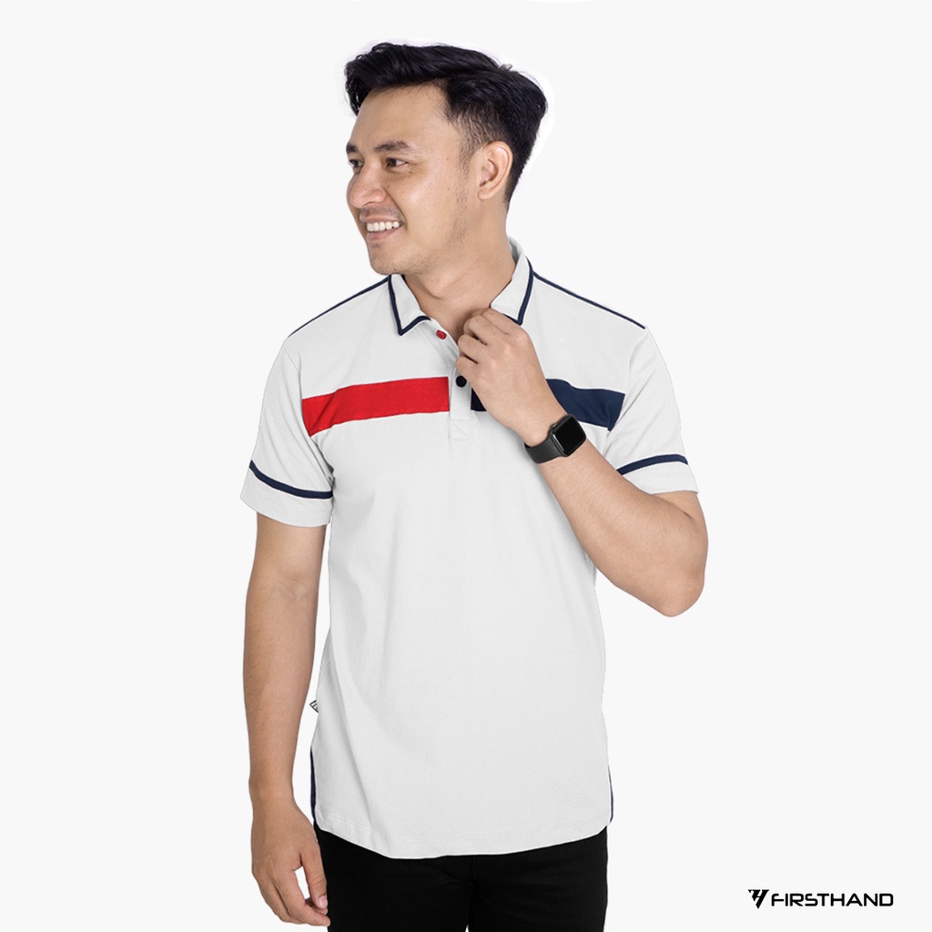 Jual Firsthand Baju Polo Pria Dewasa Crown Kaos Berkerah Lengan Pendek