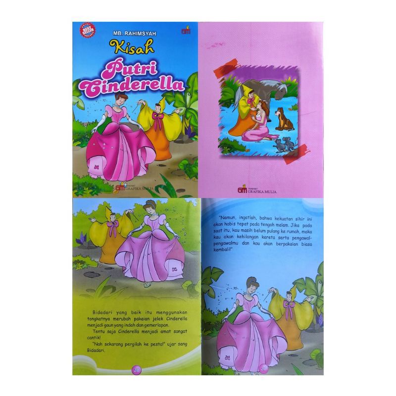 Jual Buku Cerita Dongeng Pengantar Tidur Timun Emas Danau Toba Putri