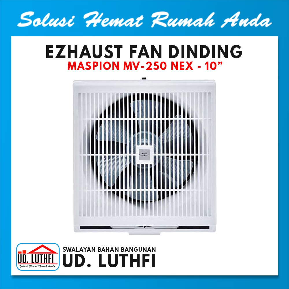 Jual Exhaust Fan Hexos Heksos Kipas Exhaust Dinding Masp MV 250 NEX