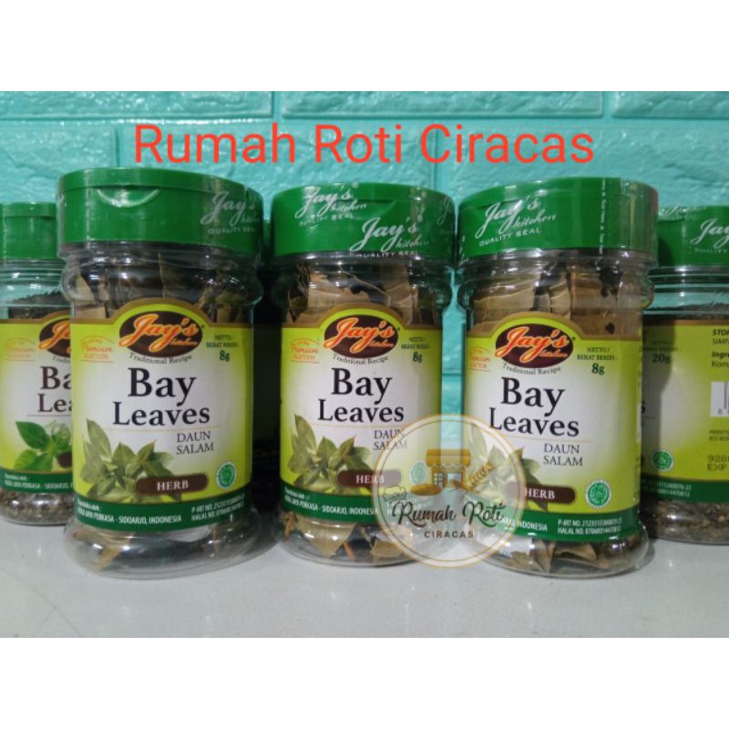 Jual Bay Leaves Flakes Dry Daun Salam Kering Tabur Jays Shopee Indonesia