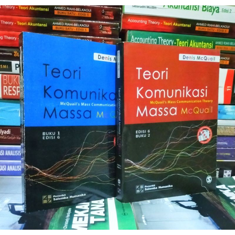 Jual Teori Komunikasi Massa Edisi 6 Buku 1 2 Denis McQuail Shopee