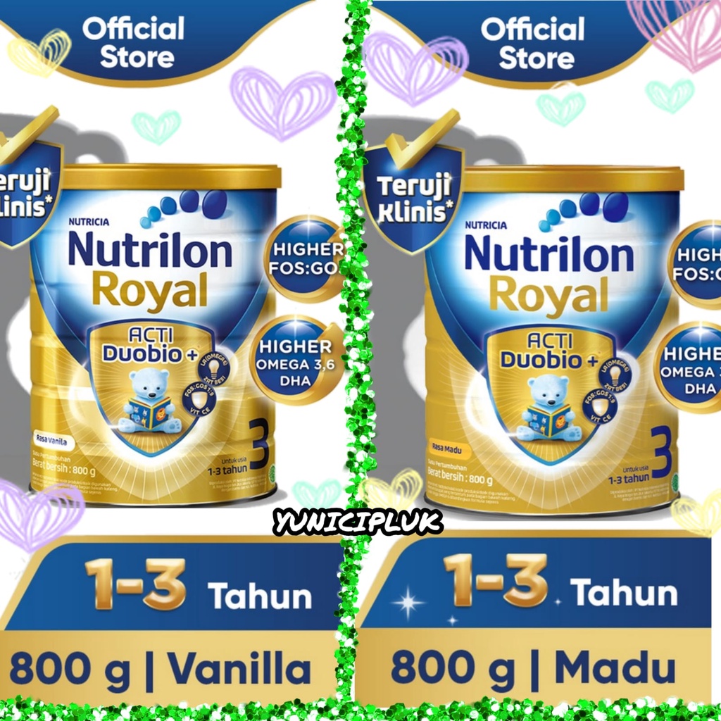 Jual Nutrilon Royal Rasa Vanila Madu Susu Pertumbuhan Bubuk Gram