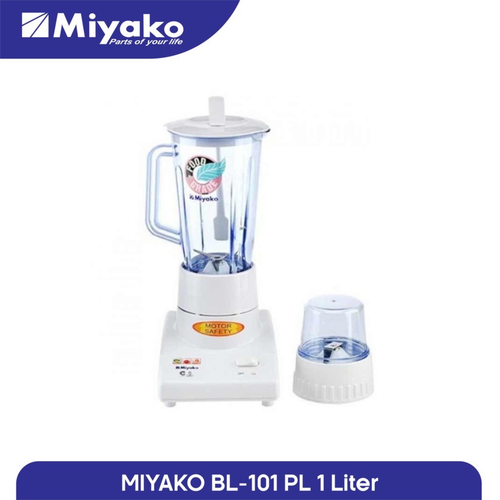 Jual Miyako Blender Putih Pl Bl Pl Plastik L Shopee