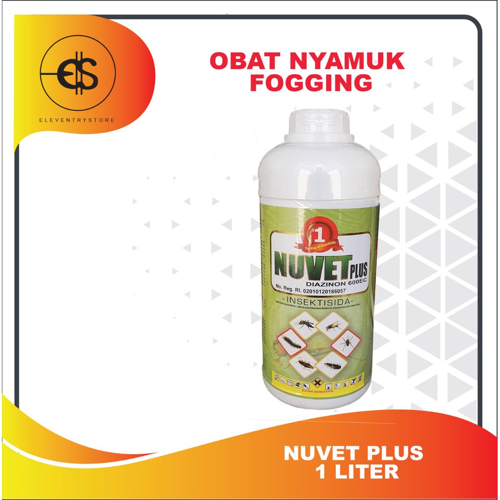 Jual Nuvet Plus Ec Liter Fogging Nyamuk Shopee Indonesia