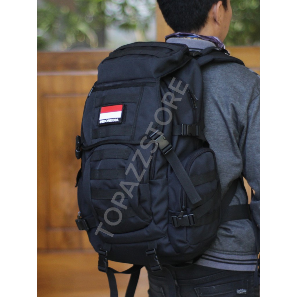 Jual Tas Tactical Army Tentara Bagpack Loreng Militer Tni Ransel Polisi