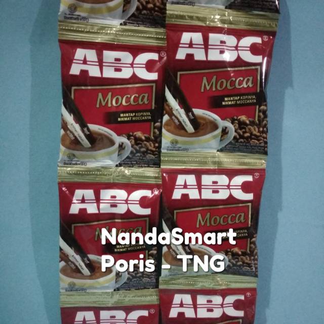 Jual Kopi Abc Mocca Per Renteng Isi Sachet Shopee Indonesia