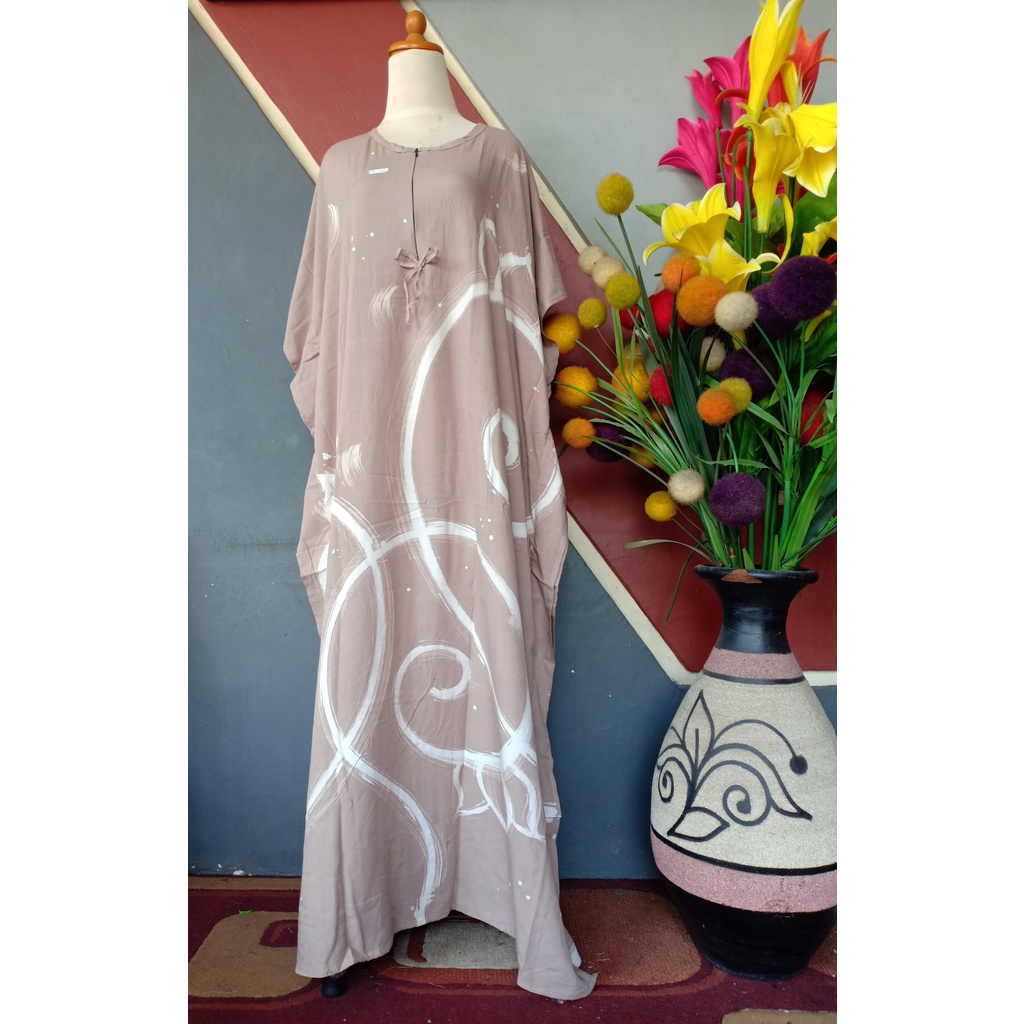 Jual Longdress Kalong Batik Cap Pekalongan Daster Lowo Super Jumbo