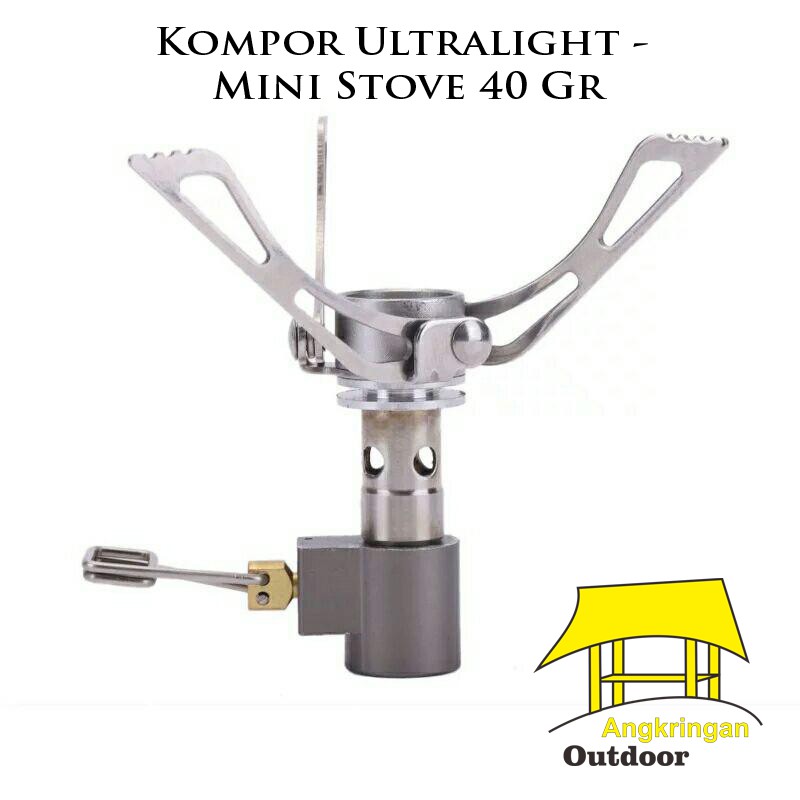 Jual Kompor Gas Mini Camping Stove Ultralight Lipat Shopee Indonesia