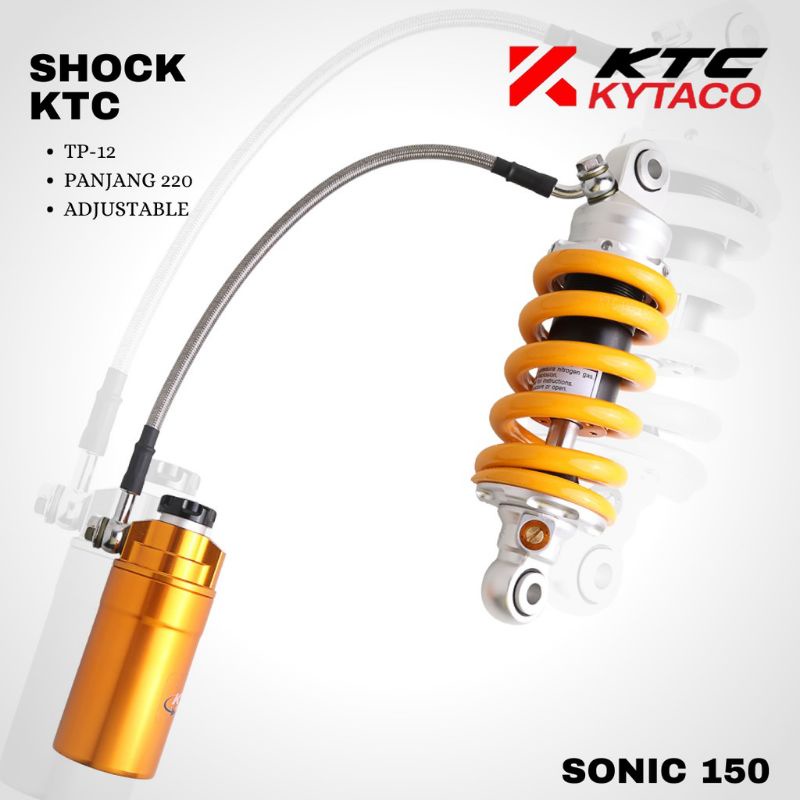 Jual Monoshock Tabung Pisah Ktc Kytaco Click Rebound Sonic R Supra