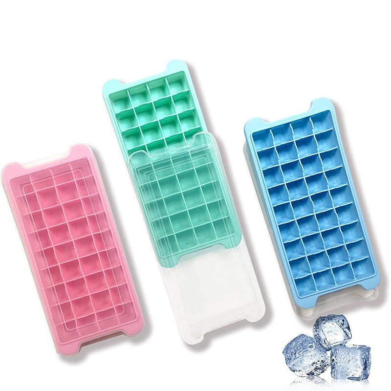 Jual Cetakan Es Batu Cokelat Jelly Silicone Sekat Ice Cube Tray