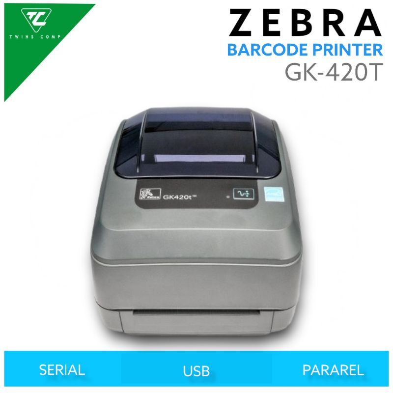 Jual Printer Barcode Zebra GK420t Thermal Direct Buat Cetak Label