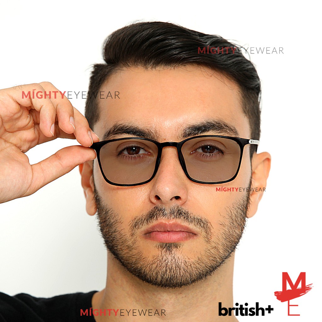 Jual Baru Kacamata Photochromic Dan Antiradiasi British Black