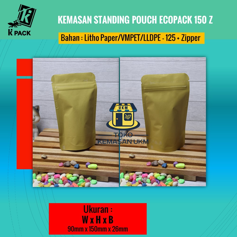 Jual Kemasan Standing Pouch Ecopack Z Shopee Indonesia