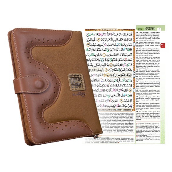 Jual Al Quran Terjemah Tafsir Ringkas Ayat Pilihan Al Aqso A5 Resleting