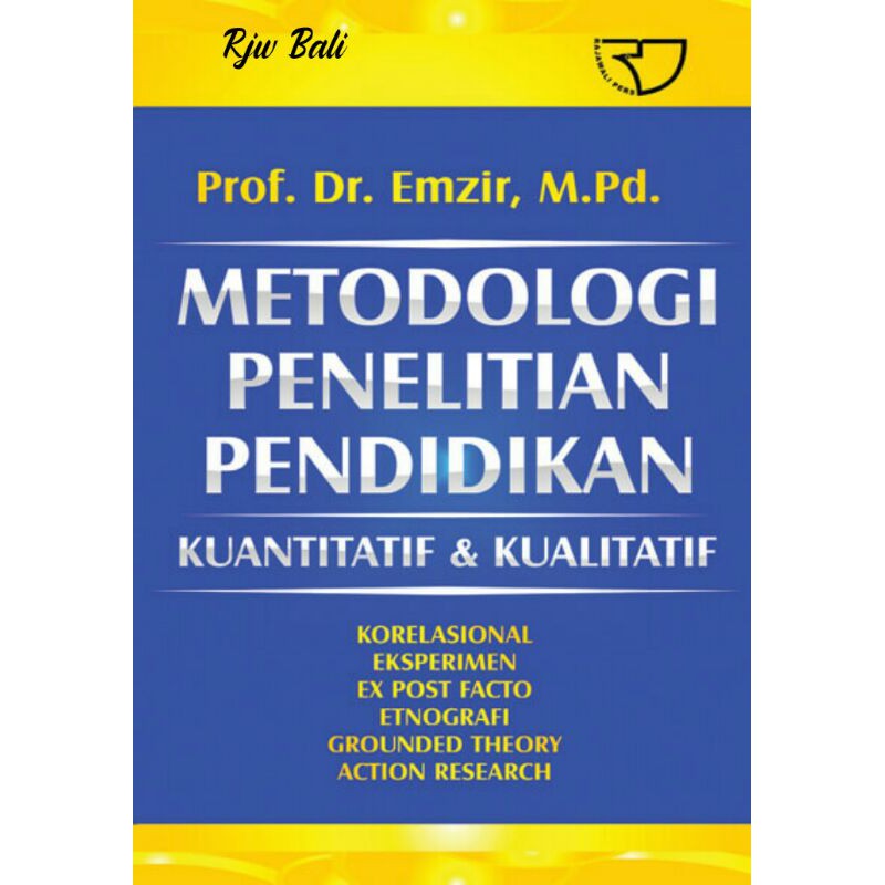 Jual Buku Original Metodologi Penelitian Pendidikan Kuantitatif Dan