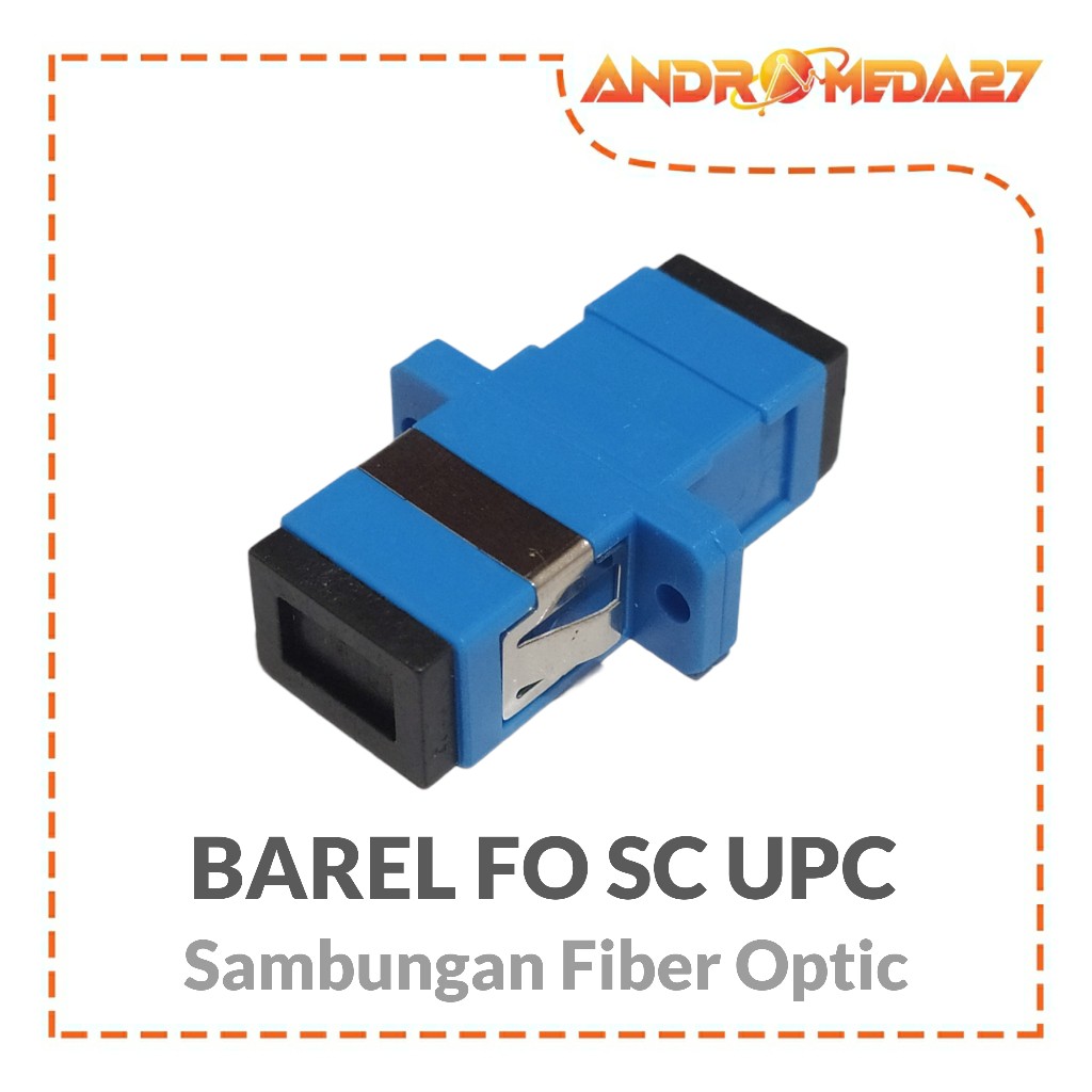 Jual Sambungan Fiber Optic Barrel Fo Sc Upc Shopee Indonesia