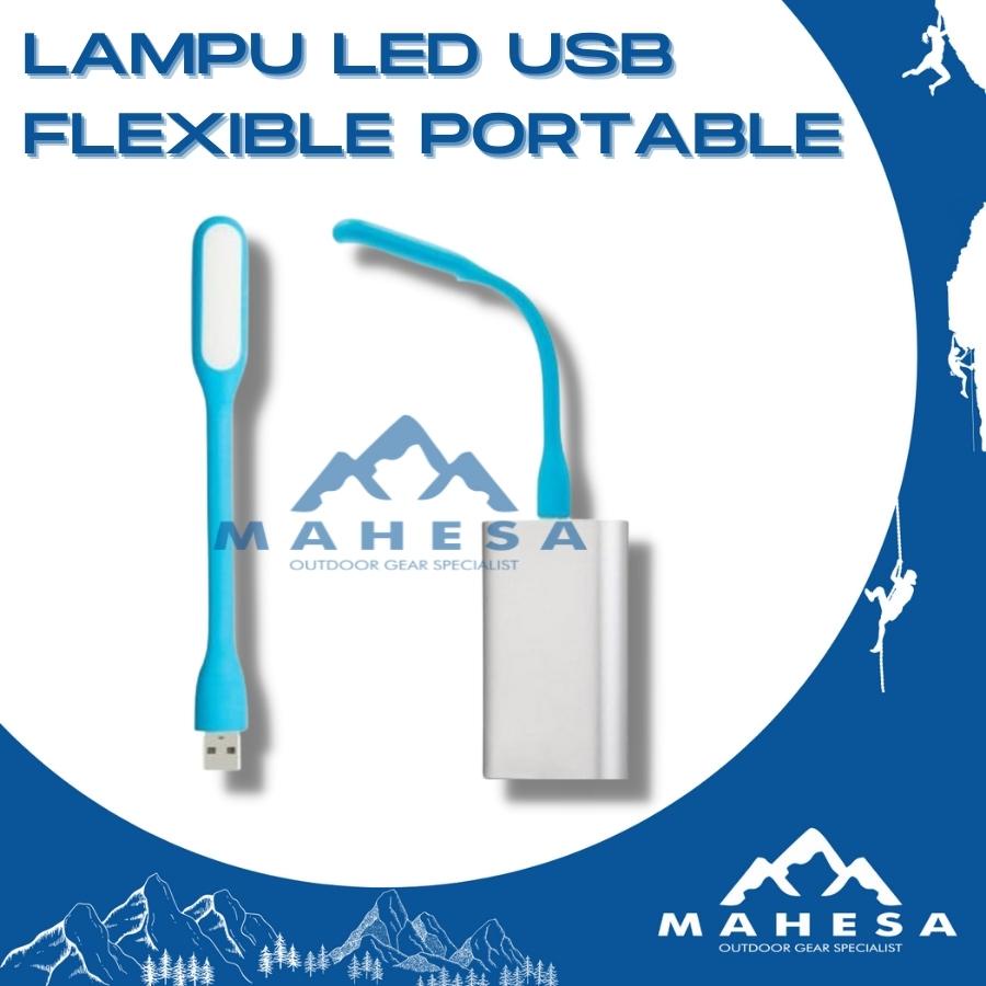 Jual Lampu Baca Led Usb Flexible Elastis Lamp Powerbank Portable