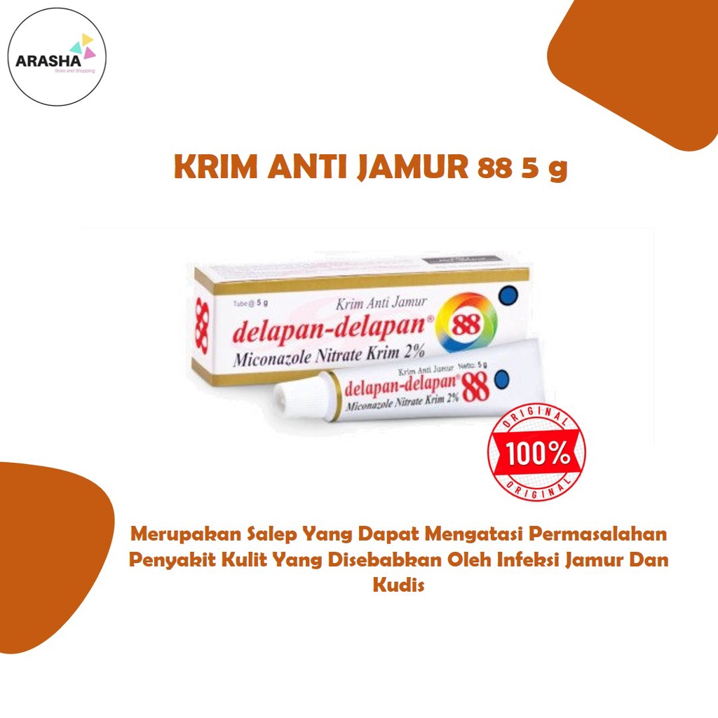 Jual Krim Anti Jamur Delapan Delapan Gr Krim Jamuran Gatal Gatal