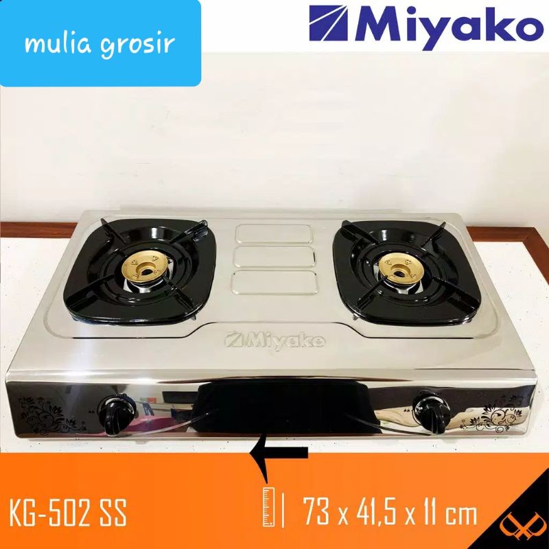 Jual Kompor Gas Miyako Stainless Steel Kg Ss Kompor Miyako