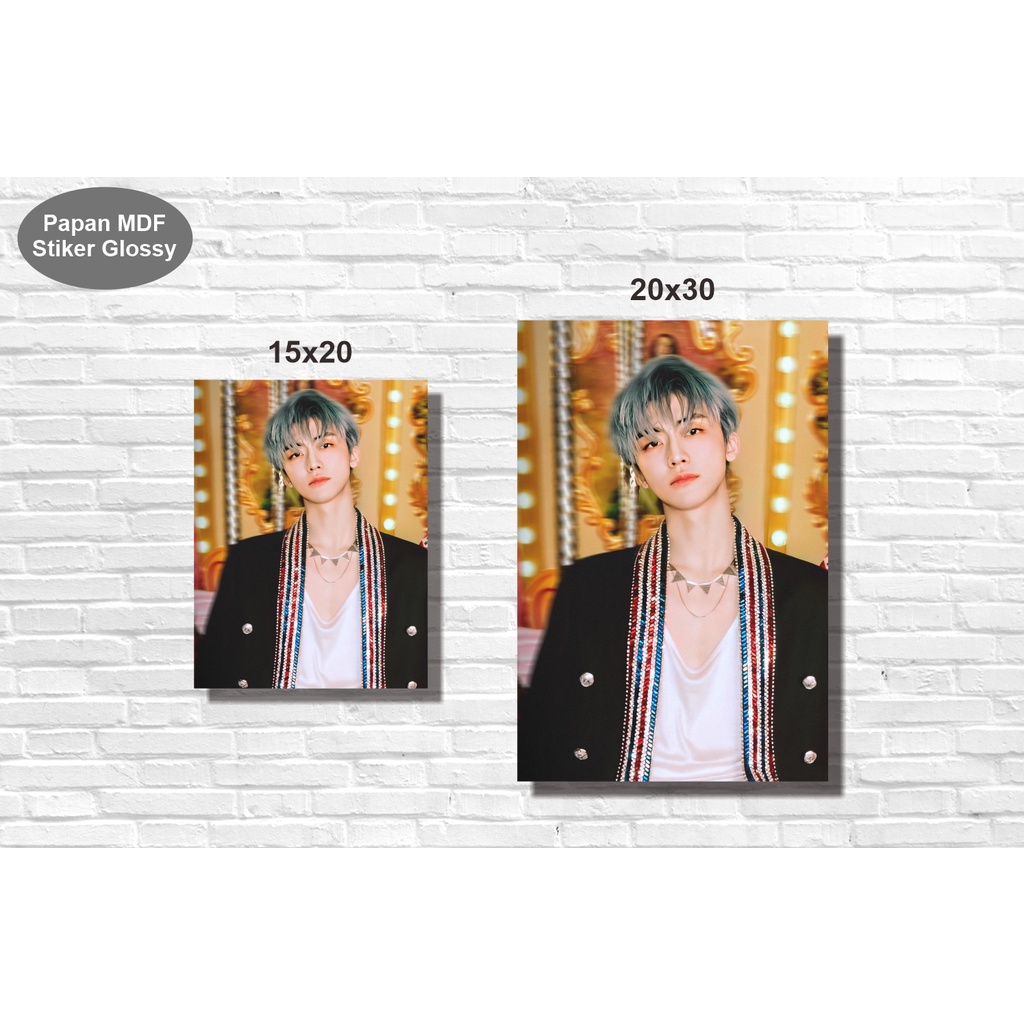 Jual Poster Kayu NCT Dream Jaemin A4 A5 Walldecor Hiasan Dinding