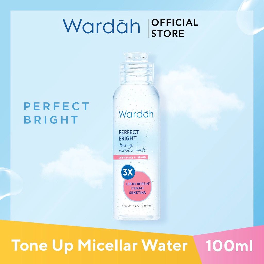 Jual Wardah Perfect Bright Tone Up Micellar Water Ml Shopee Indonesia