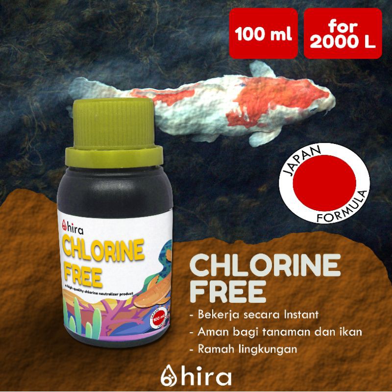 Jual Chlorine Free Hira Penetral Kaporit Dalam Air Ml Shopee