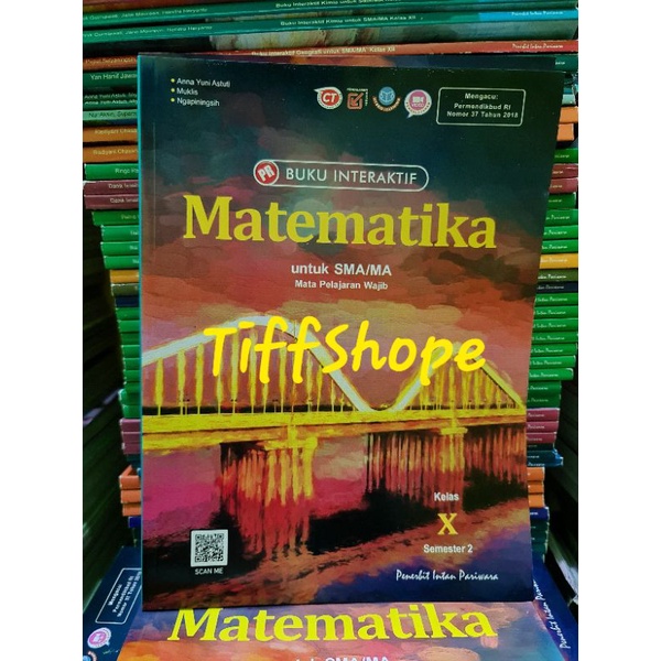 Jual Buku PR LKS Interaktif Matematika Wajib Kelas 10 Semester 2 Tahun