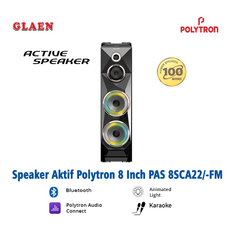 Jual Speaker Aktif Polytron Inch Pas Sca Fm Speaker Active