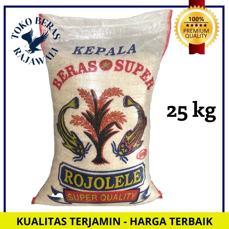 Jual Beras Cap Rojolele 25 Kg Shopee Indonesia