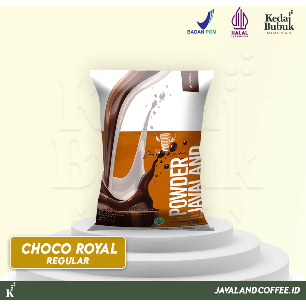 Jual Javaland Bubuk Minuman Rasa Choco Royal Coklat 1Kg Regular