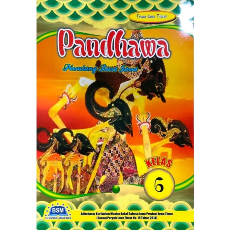 Jual Siap Kirim Buku Bahasa Jawa Pandhawa Sd Kelas