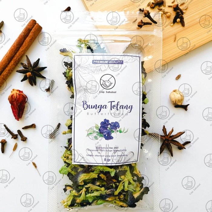 Jual Teh Daun Gr Teh Bunga Telang Kering Dried Butterfly Pea