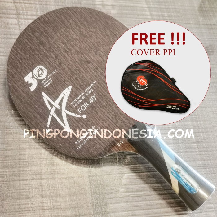 Jual Yinhe U2 PRO Blade Pingpong Kayu Pingpong Kayu Tenis Meja Bat