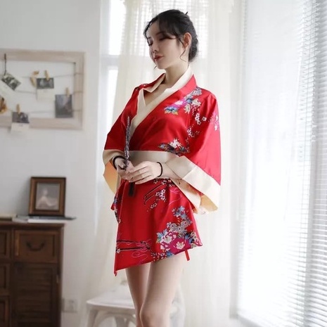 Jual FM Galery Set Lingerie Seksi G String Model Kimono Jepang Kimono