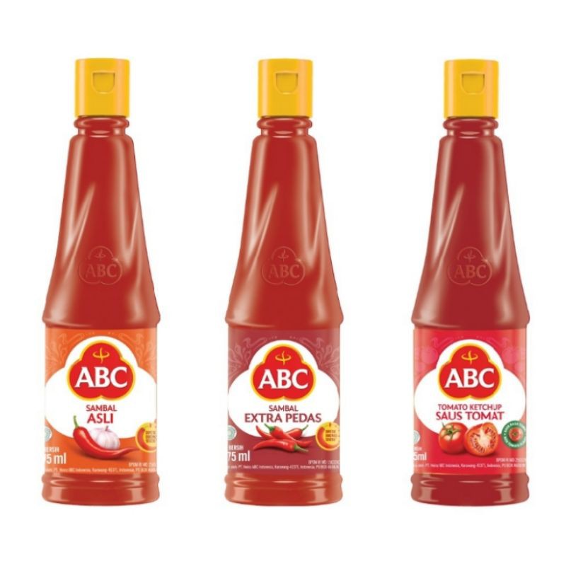 Jual Saos Sambal Abc All Varian Kemasan Botol Ml Shopee Indonesia